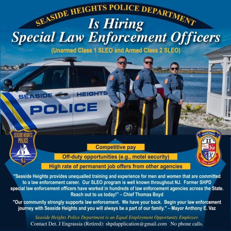 Seaside Heights Police Department Official